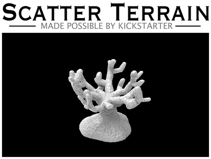 Koralle Natur Pflanzen 3d print model - Mito3D