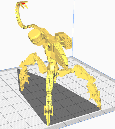 corruptor 3d models download creality cloud robots 3d print model - Mito3D