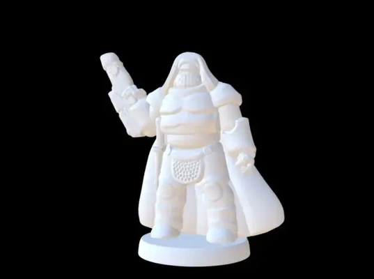 cosmoknight campione 18mm scala 3d modelli scarica creality nube 3d print model - Mito3D