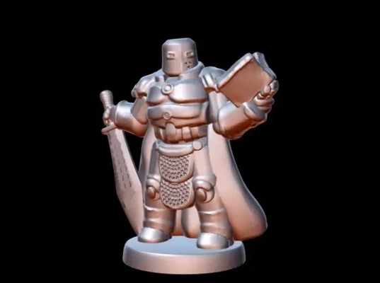 cosmoknight kral 18mm ölçek 3d modeller indir creality bulut 3d print model - Mito3D