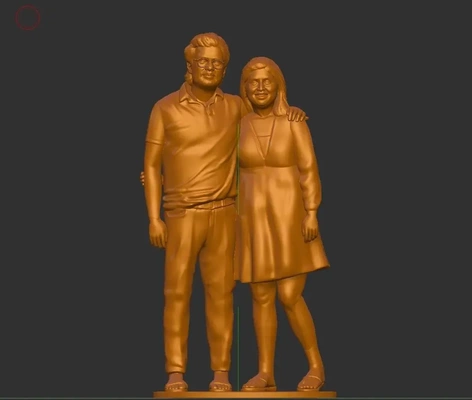 couple miniature 3d modèles télécharger créalité nuage 3d print model - Mito3D