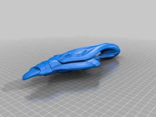 covenant super battle carrier cs 3d models download creality cloud 3d print model - Mito3D