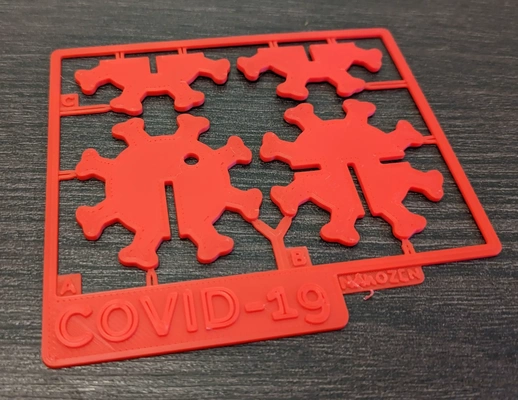 covid 19 equipo tarjeta 3d modelos descargar crealidad nube 3d print model - Mito3D