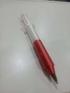 covid 19 vaccine syringe pen bic Gadgets & Electronics 3d print model - Mito3D