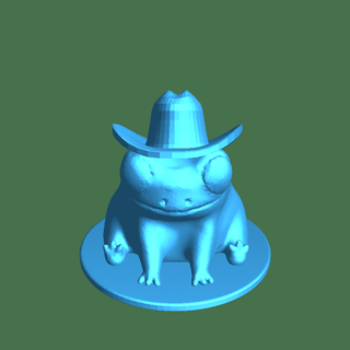 cow boy fred 3d print model - Mito3D