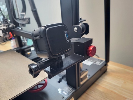 cr 10 gopro Câmera suporte impressora partes acessórios 3d print model - Mito3D
