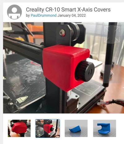 cr 10 akıllı kapakları 3d modeller indir creality bulut 3d print model - Mito3D