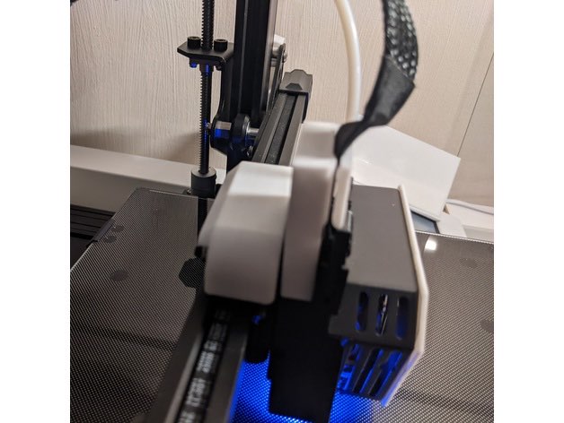 cr 6 se x axis rullo copertina guaina macchinari attrezzature 3D print model - Mito3D