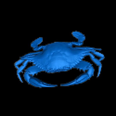 crabe 3d modèles télécharger créalité nuage 3d print model - Mito3D