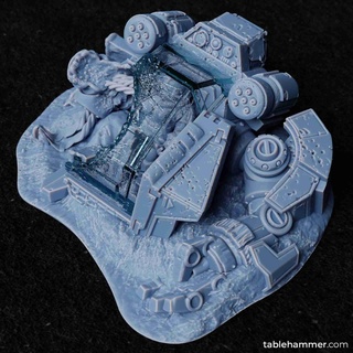 crashed heavy walker corpse Board Game 3d print model - Mito3D