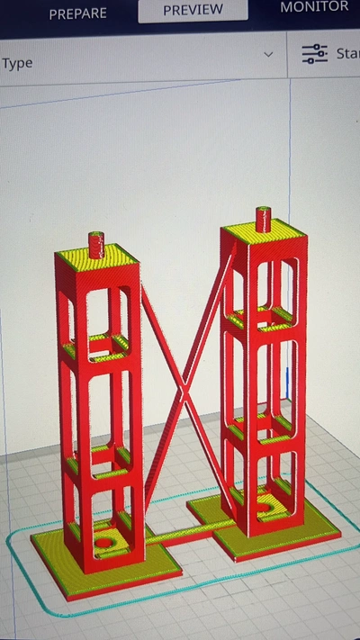 crawler 1 18 bridge 3d models download creality cloud 3d print model - Mito3D