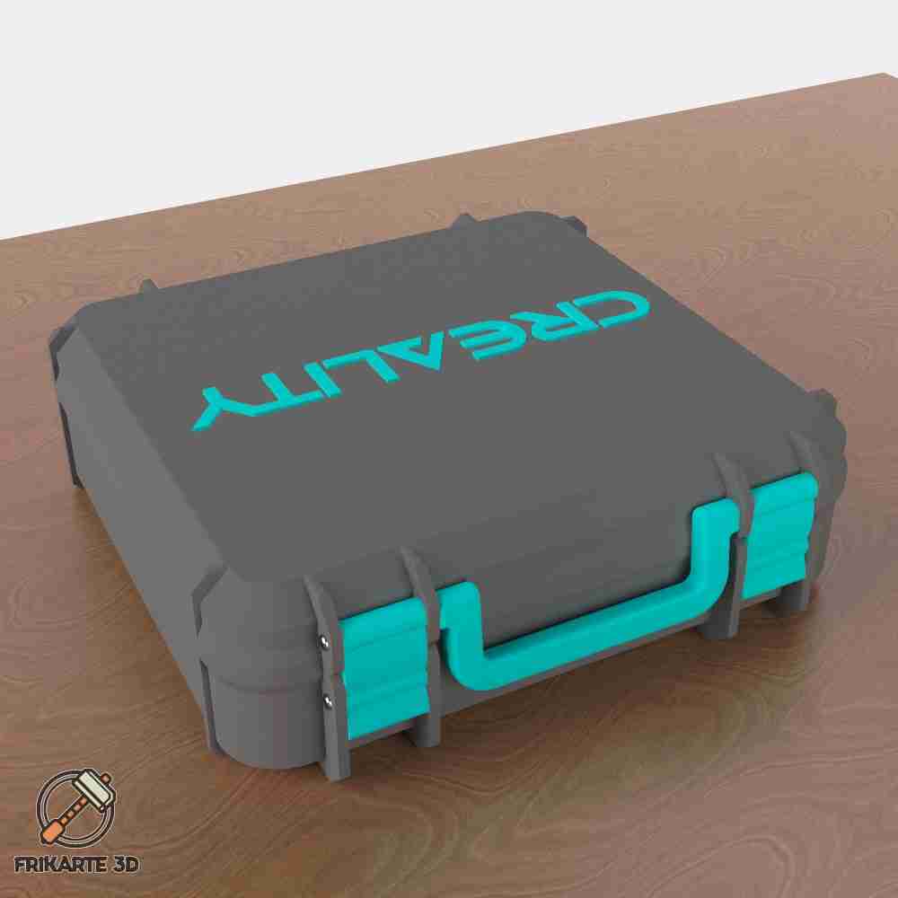 créalité boîte tourné logo 3d modèles Télécharger nuage outils 3D print model - Mito3D