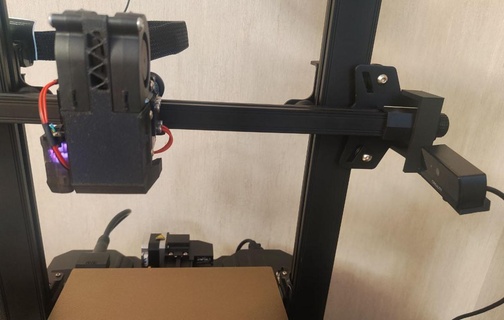 Realität Kamera ender 3 s1 Profi Halter Unterstützung 3d print model - Mito3D