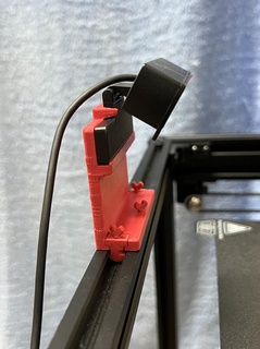 creality telecamera titolare supporto ender 5 s1 vite adesivo Accessori 3d print model - Mito3D