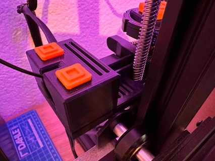 crialidade ender 3 v2 neo filamento guia extrusora impressora partes acessórios 3d print model - Mito3D