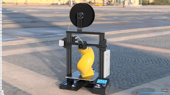 Realität Ender 3 3d Drucker Teile Zubehör 3d print model - Mito3D