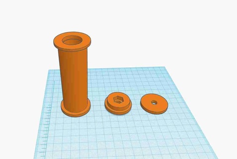 crialidade ender 3 bola rolamento carretel suporte 3d modelos baixar nuvem 3D impressoras mod 3d print model - Mito3D