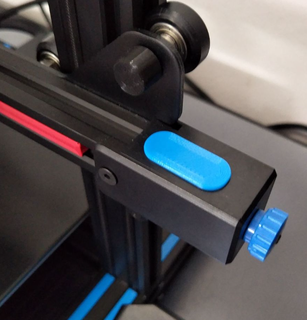 creality ender 3 v2 belt tensioner cover Printer Parts & Accessories 3d print model - Mito3D