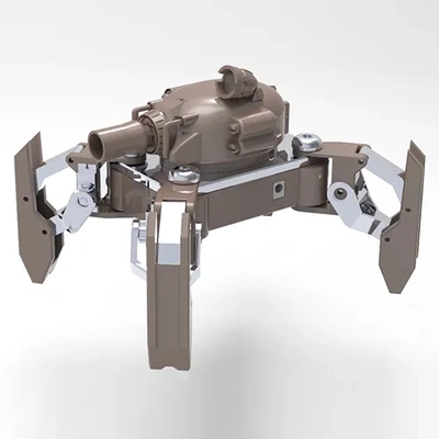 creality four-legged fury 3d-printed robot 3d models download cloud 3d print model - Mito3D