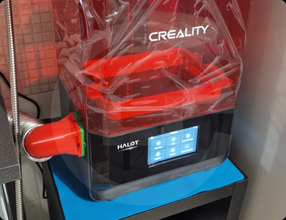 creality aureola Light fumi estrattore kit 3d print model - Mito3D