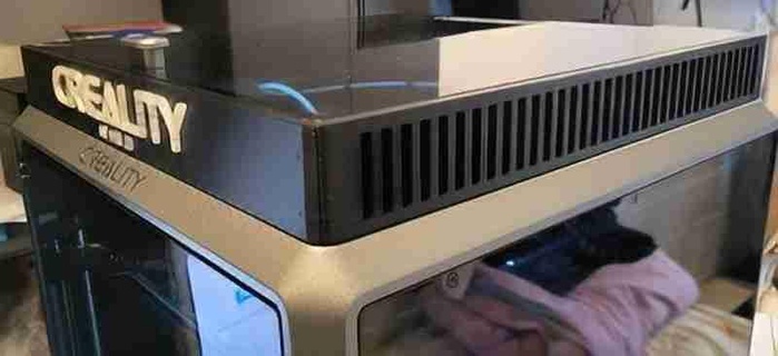 Creality k1 max 3d havalandırılmış kapak yükseltici 45mm modeller indir bulut 3D yazıcılar mod 3d print model - Mito3D
