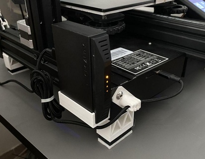 crialidade Wi fi caixa suporte impressora partes acessórios 3d print model - Mito3D
