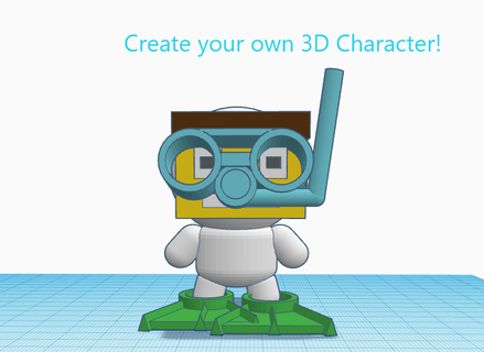 create 3d character Fictional Characters 3d print model - Mito3D