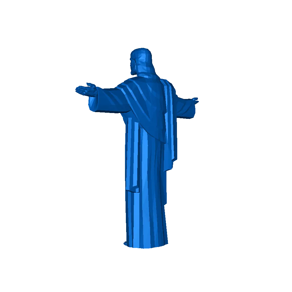 cristo 3d modelos baixar crialidade nuvem 3D print model - Mito3D