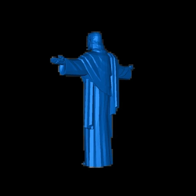 cristo 3d modelli scarica creality nube 3d print model - Mito3D