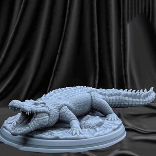 crocodile 3d models download creality cloud Reptilian 3d print model - Mito3D