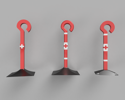 crosier bishop's staff Others 3d print model - Mito3D
