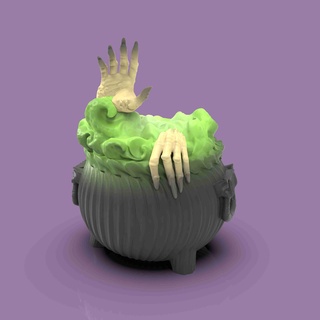 cruel cauldron Characters 3d print model - Mito3D