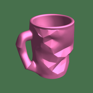 crushed cup Cups & Mugs 3d print model - Mito3D