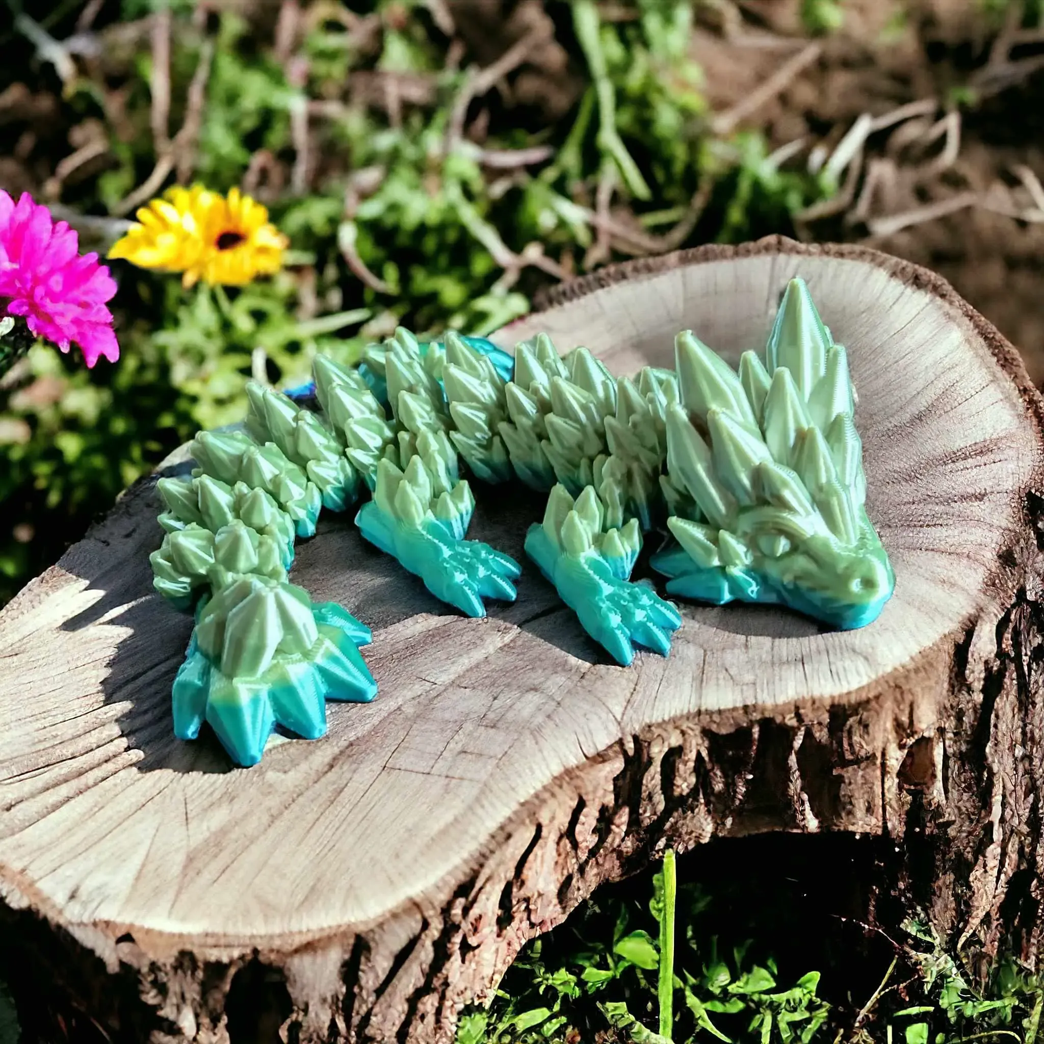 kristall drachen baby 3d modelle download realität wolke 3D print model - Mito3D