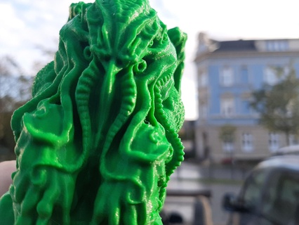 cthulhu statue volant animaux 3d print model - Mito3D