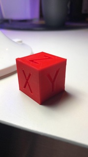cube calibration Tools 3d print model - Mito3D