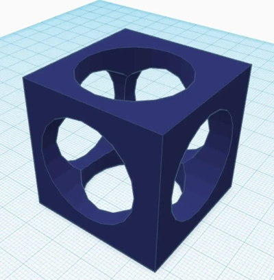 cube doigt agiter 3d modèles télécharger créalité nuage 3d print model - Mito3D