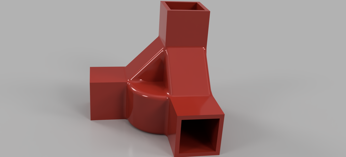 cubo luce tenda 3d print model - Mito3D