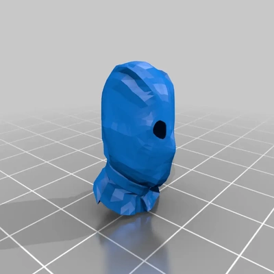 cultista cabeça caos gubbin 3d modelos baixar crialidade nuvem 3d print model - Mito3D