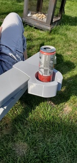 cup holder adirondack Sports & Outdoor 3d print model - Mito3D
