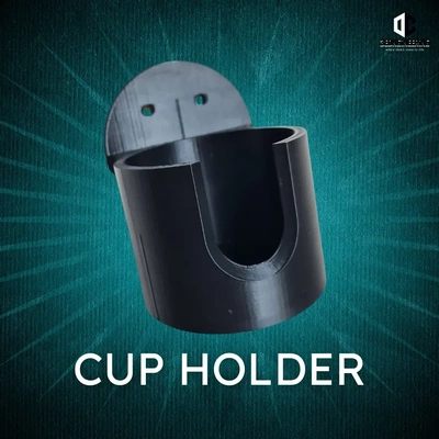 cup holder fits coffee cups 3d models download creality cloud 3d print model - Mito3D