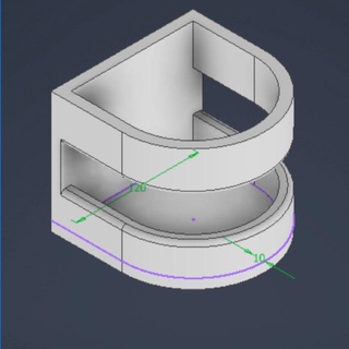 Fincan Kulp destek diğerleri 3d print model - Mito3D