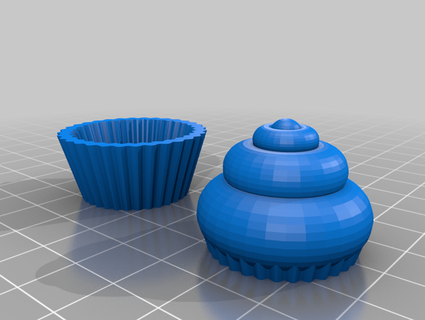 cupcake jewellery box 3d models download creality cloud Workshop & Tools 3d print model - Mito3D