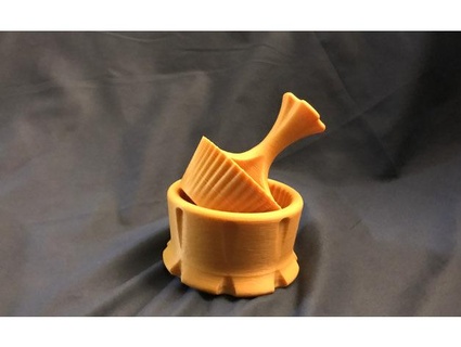 cupcake paper cup press Foods 3d print model - Mito3D