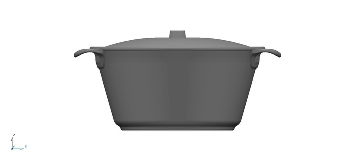 curryboul lid Cups & Mugs 3d print model - Mito3D