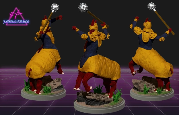 custar or rhinoman motu 3d models download creality cloud 3d print model - Mito3D