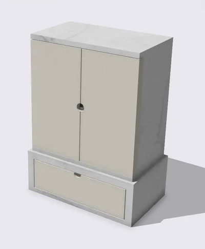 personalizado mueble 3d modelos descargar crealidad nube 3d print model - Mito3D