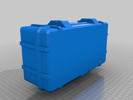 personalizado paramétrico impermeable caja taller herramientas 3d print model - Mito3D