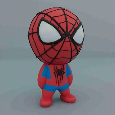 cute amazing spiderman - andrew garfield 3d models download creality cloud fictional characters 3d print model - Mito3D