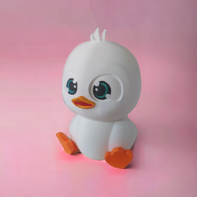 mignonne bébé canard 3d modèles télécharger créalité nuage volant animaux 3d print model - Mito3D